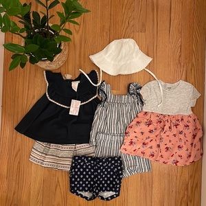 18 Month Summer Clothes Bundle-NEW/Like New!